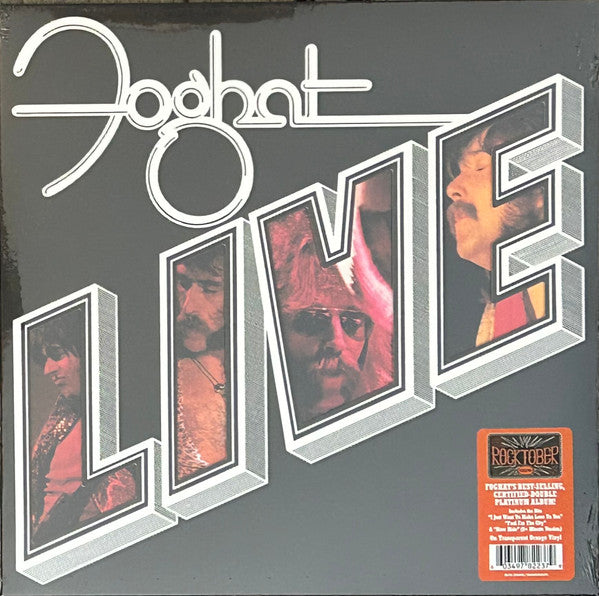 Foghat – Foghat Live (Translucent Orange Color Vinyl) (Rocktober) 🇺🇸