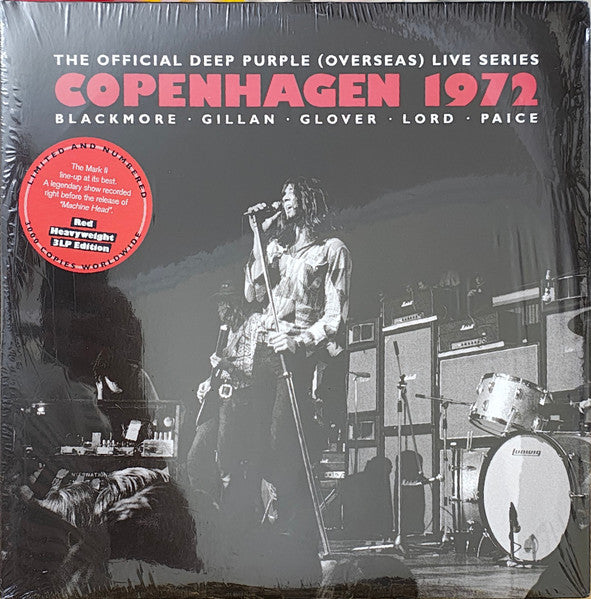 Deep Purple – Live In Copenhagen 1972 (Red Vinyl/3Lp) 🇺🇸