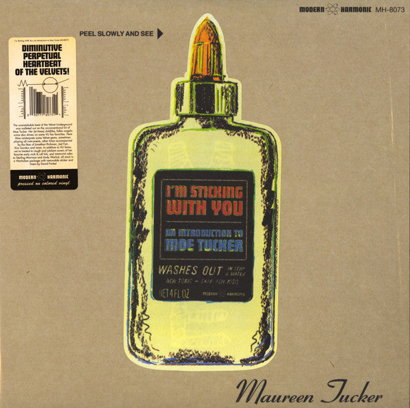 Moe Tucker – I'm Sticking with You: an Introduction to Moe Tucker (White Vinyl) 🇺🇸
