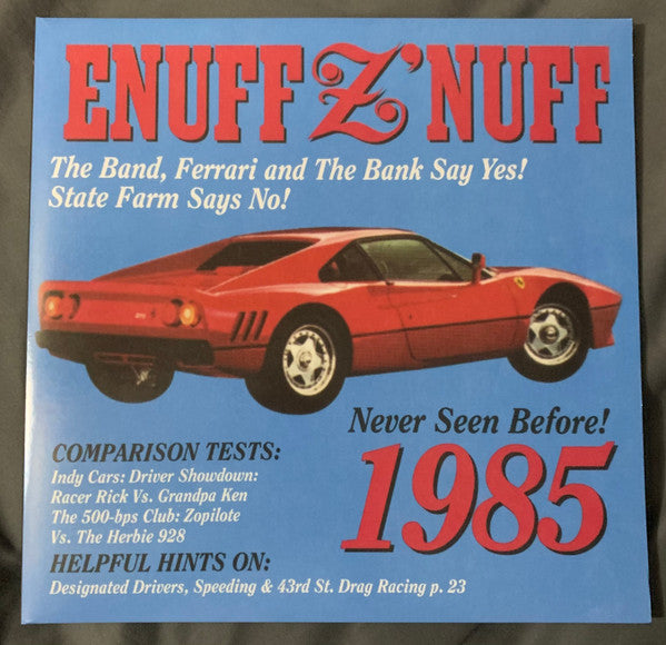 Enuff Z'nuff – 1985 (Blue & Red Starburst Vinyl) 🇺🇸