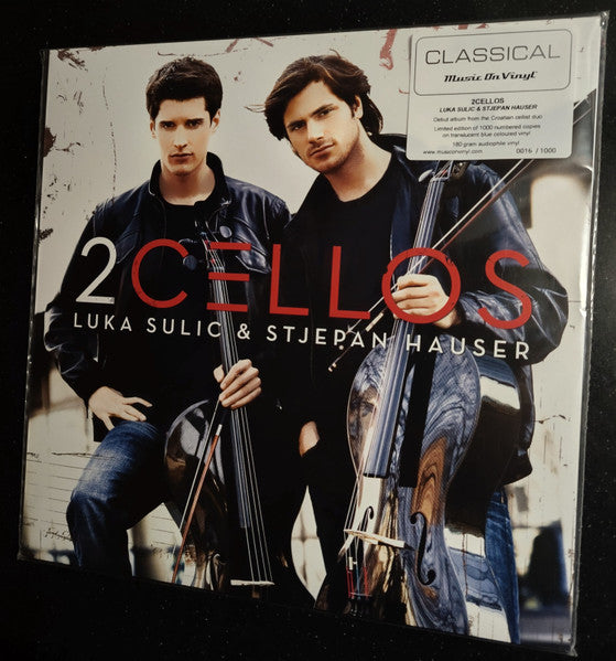 2cellos – 2cellos (Transparent Blue Vinyl/180G/Numbered) 🇺🇸
