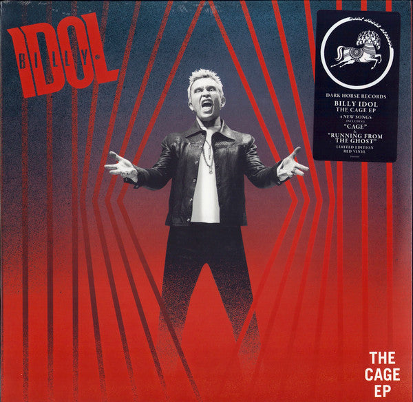 Billy Idol – Cage EP (Red Vinyl) (I) 🇺🇸