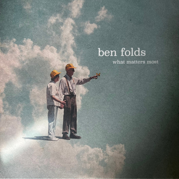 Ben Folds – What Matters Most (Seaglass Blue Vinyl/Autographed) (I) 🇺🇸