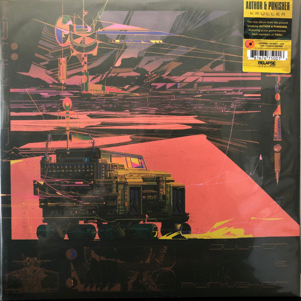 Author & Punisher – Kruller (2LP/1-hot Pink/2- Halloween Orange Vinyl) 🇺🇸