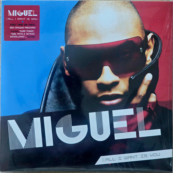 Miguel – All I Want is You (Opaque Red Vinyl) 🇺🇸