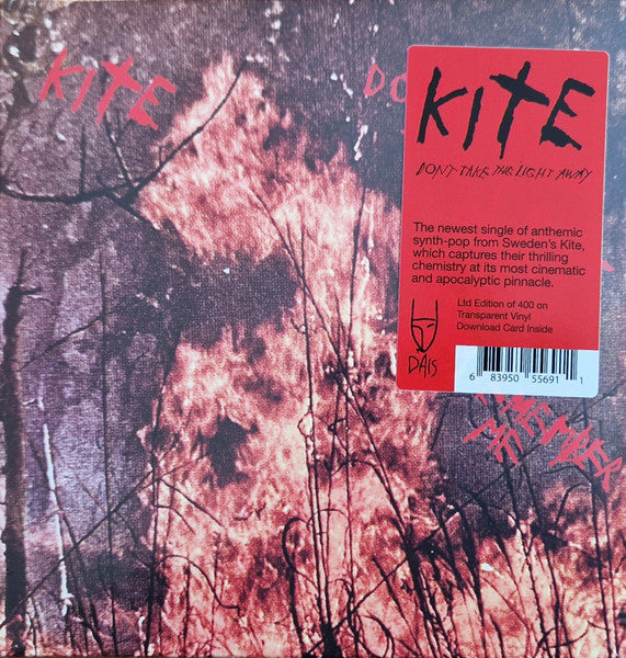 Kite – Don't Take the Light Away / Remember Me (Transparent Clear 7INCH) 🇺🇸