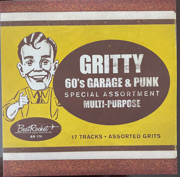 Various Artists – Gritty '60S Garage & Punk (Gold Vinyl) 🇺🇸