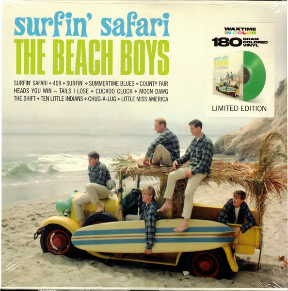 Beach Boys – Surfin Safari ((Limited/180G/Transparent Green Vinyl) 🇺🇸