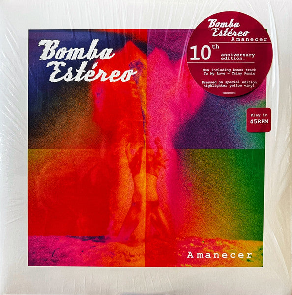 Bomba Estereo – Amanecer (10 Year Anniversary) (2LP/Highlighter Yellow Vinyl) 🇺🇸