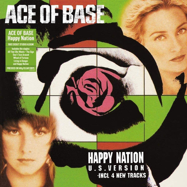 Ace of Base – Happy Nation (140G/Clear Vinyl) 🇺🇸