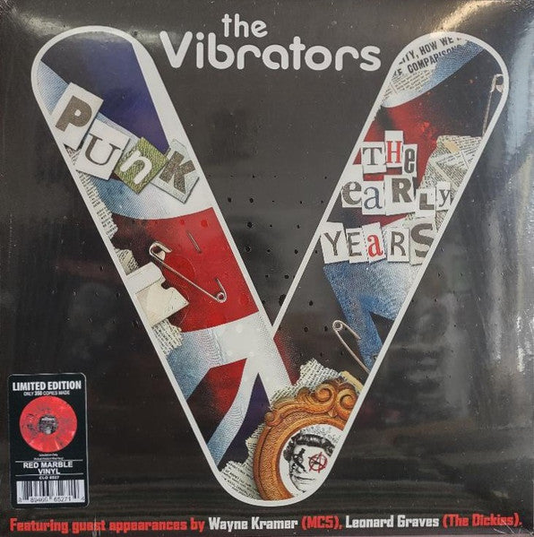 Vibrators – Punk: the Early Years (Red Marble Vinyl) 🇺🇸