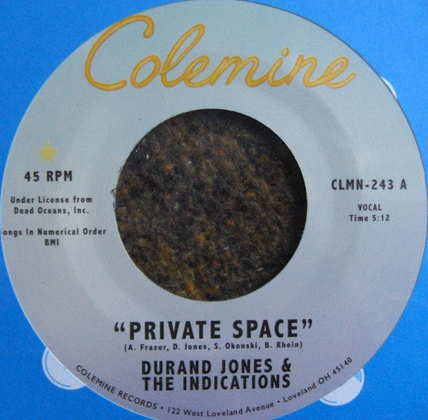 Durand & the Indications Jones – Private Space / Sea of Love 🇺🇸