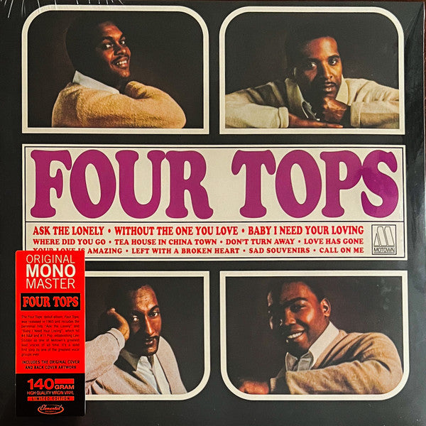 Four Tops – Four Tops (MONO Edition) 🇺🇸