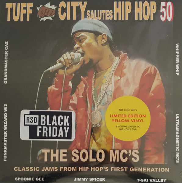 Various Artists – Tuff City Salutes Hip Hop 50: the Solo Mcs (Half Red/Half Yellow Vinyl/7INCH) 🇺🇸