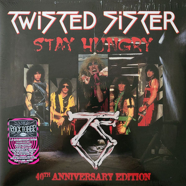 Twisted Sister – Stay Hungry (40TH Anniversary) (2LP/Translucent Red Vinyl) (Rocktober) 🇺🇸