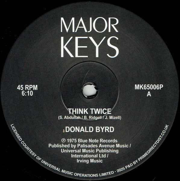 Donald Byrd – Think Twice/Where Are We Going? 🇺🇸