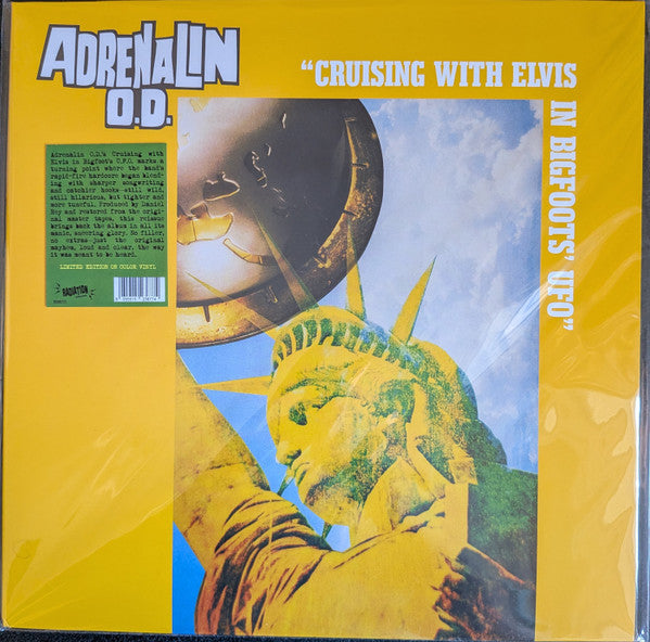 Adrenalin O.d. – Cruising with Elvis in Bigfoot's U.f.o. (Color Vinyl) 🇺🇸