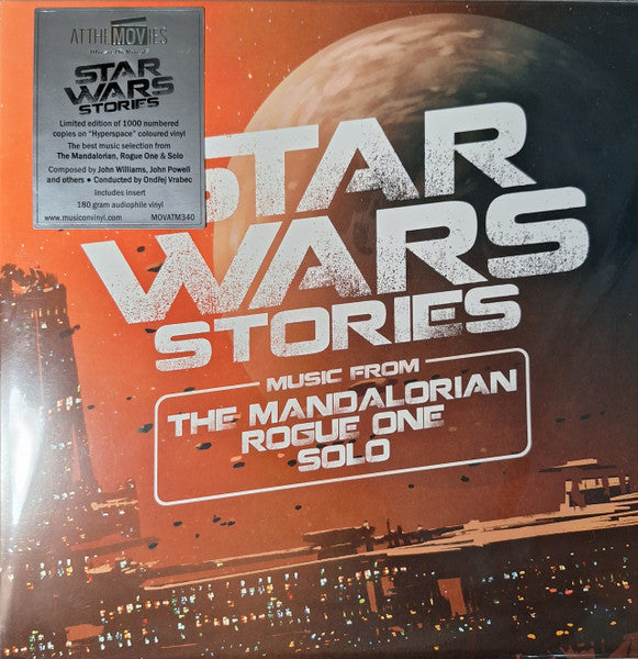 Various Artists – Star Wars Stories (Music from Mandalorian/Rogue One/Solo) (2LP/Hyperspace-colored Vinyl/180G/Num) 🇺🇸