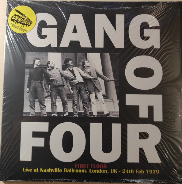 Gang Of Four – First Floor: Live At Nashville Ballroom. London. Uk - 24Th Feb 1979 (Yellow Vinyl) 🇺🇸