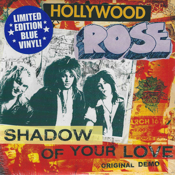Hollywood Rose – Shadow of Your Love / Reckless Life (Blue Vinyl) 🇺🇸