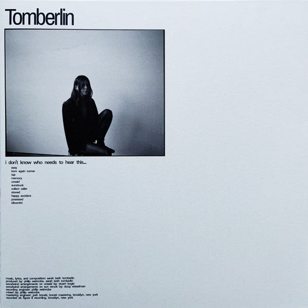 Tomberlin – I Don’t Know Who Needs to Hear This (DL Card) 🇺🇸