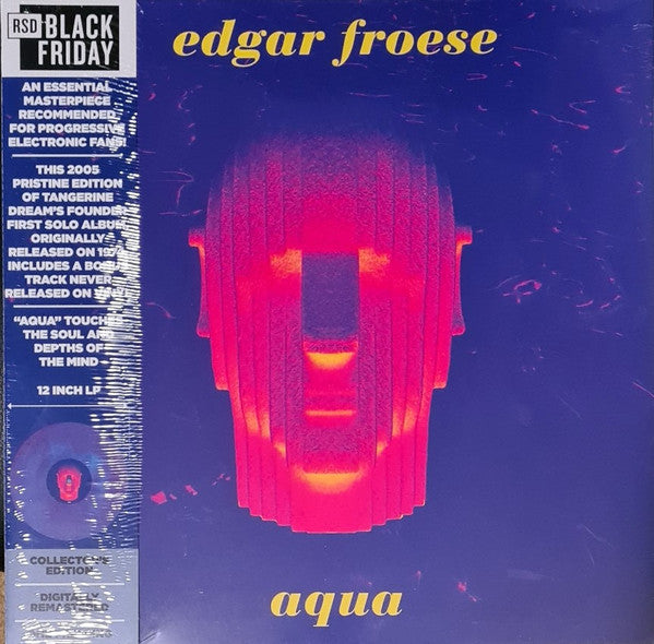 Edgar (Frontman of Tangerine Dream) Froese – Aqua (Blue Smoke Vinyl) (RSD) 🇺🇸