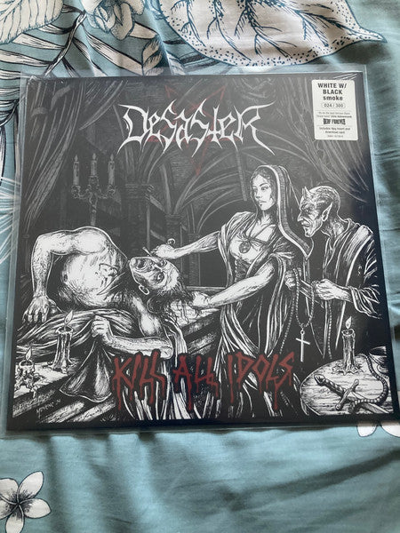 Desaster – Kill All Idols (White W/ Black Smoke Vinyl) 🇺🇸