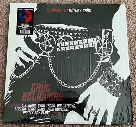 Crue Believers - Tribute To Motley Crue - Red/Blue – Crue Believers - Tribute To Motley Crue (Red/Blue Vinyl) 🇺🇸