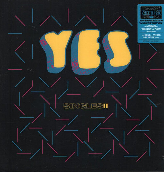 Yes – Yessingles2 (Blue & White Splatter Vinyl) (Rocktober) 🇺🇸