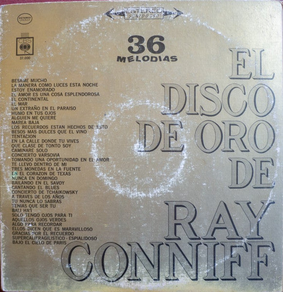 Ray Conniff Coros, Orquesta Y Cantantes – El Disco De Oro De Ray Conniff (Usado)