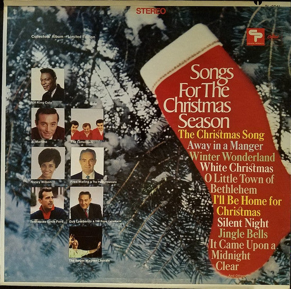 Various – Songs For The Christmas Season (Usado)