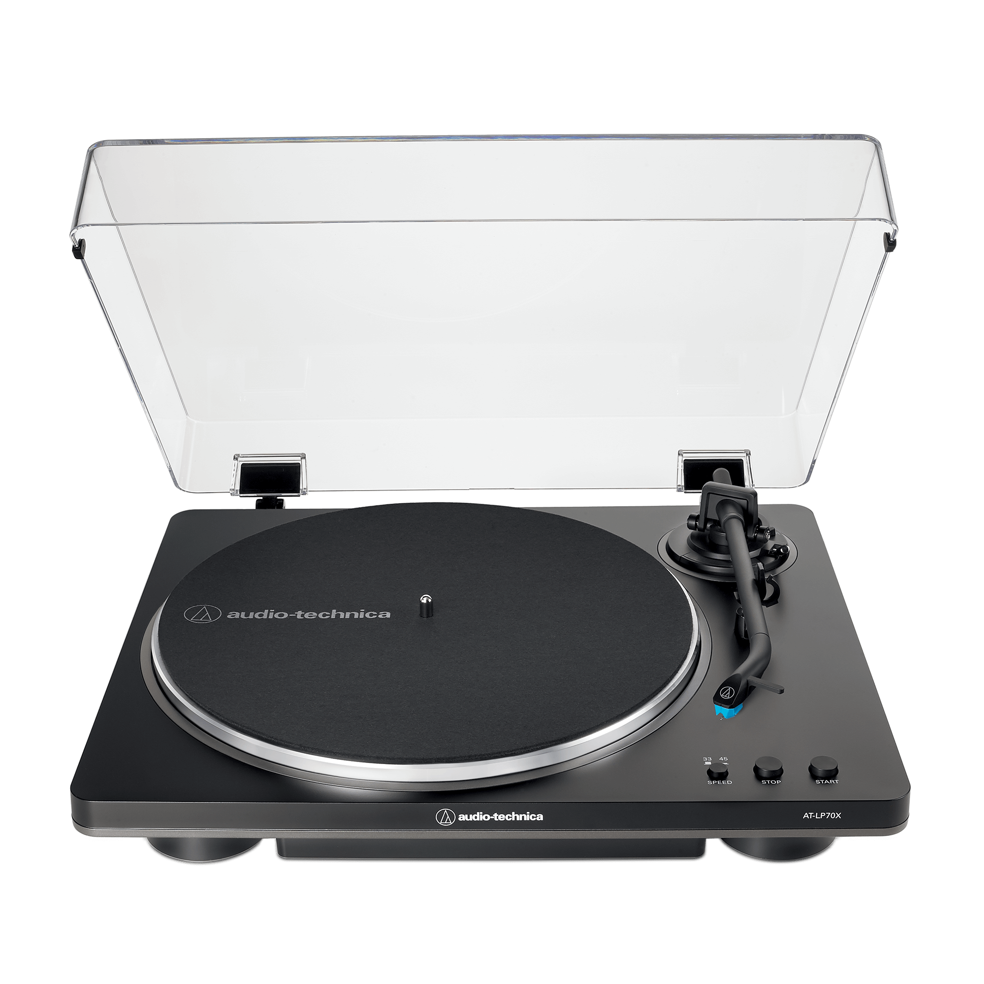 Tornamesa Audiotechnica AT-LP70X-BG (Negro/Gris)