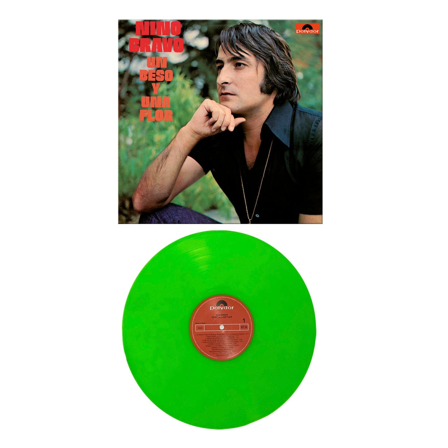 Nino Bravo – Un Beso Y Una Flor (Green Vinyl)