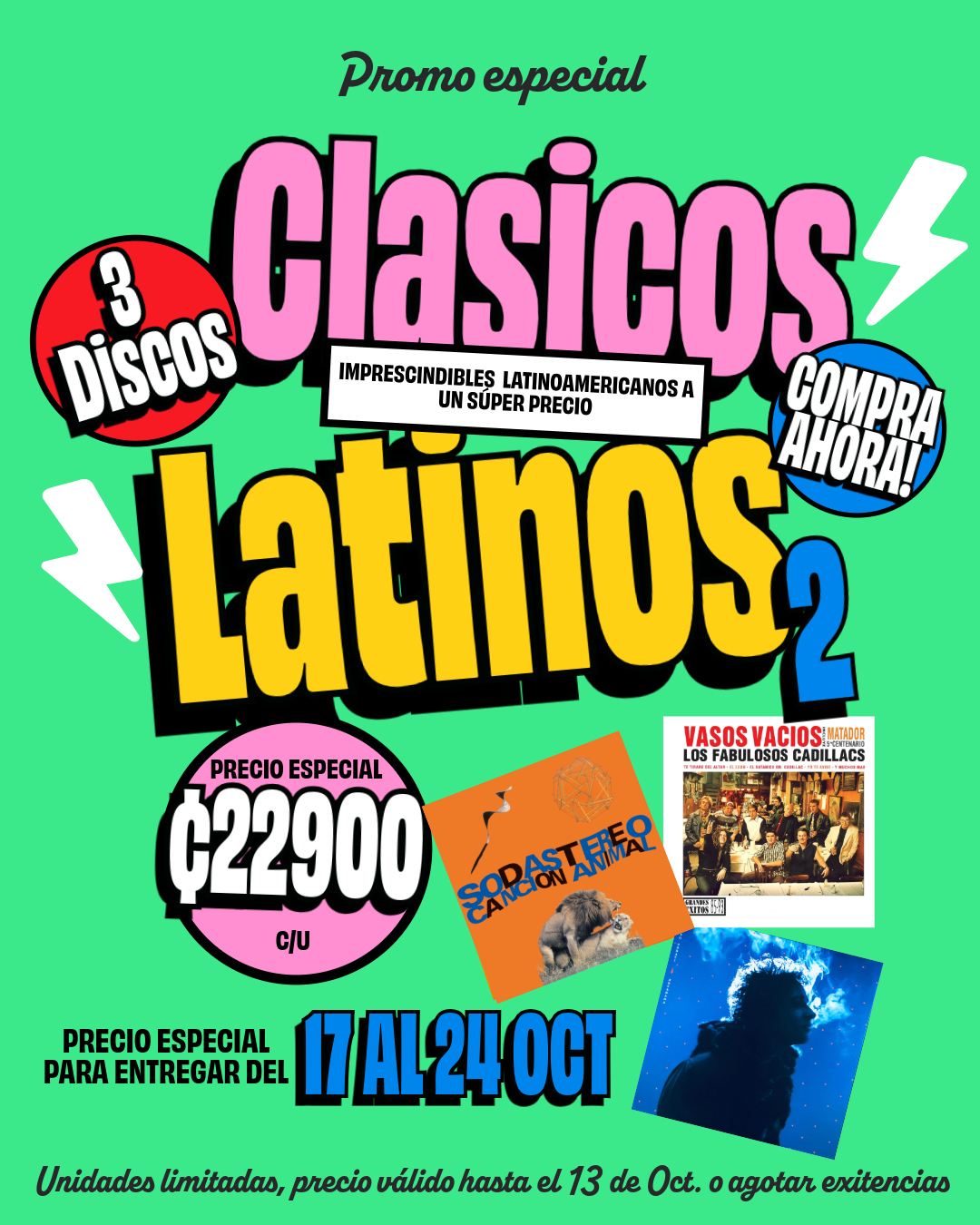 Promo clásicos latinos