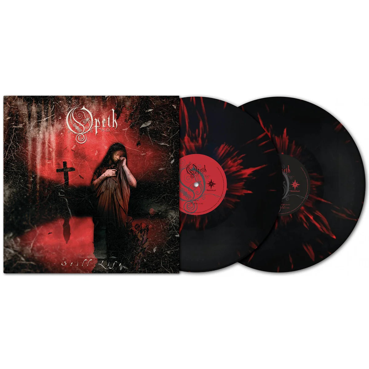 Opeth – Still Life (25TH Anniversary) (2LP/Black & Red Splatter Vinyl) 🇺🇸