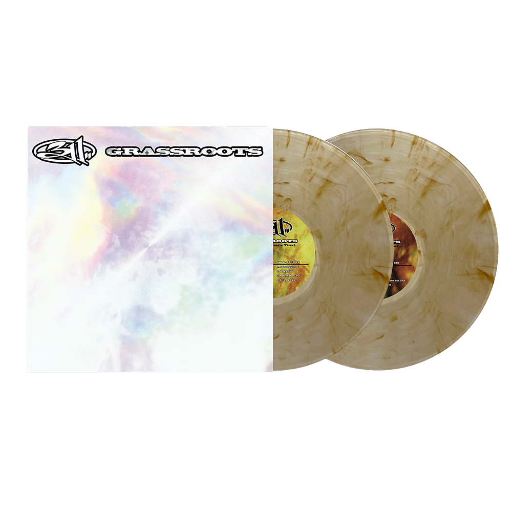 311 – Grassroots [30th Anniversary Edition Clear with Brown Swirls Vinyl] 🇺🇸
