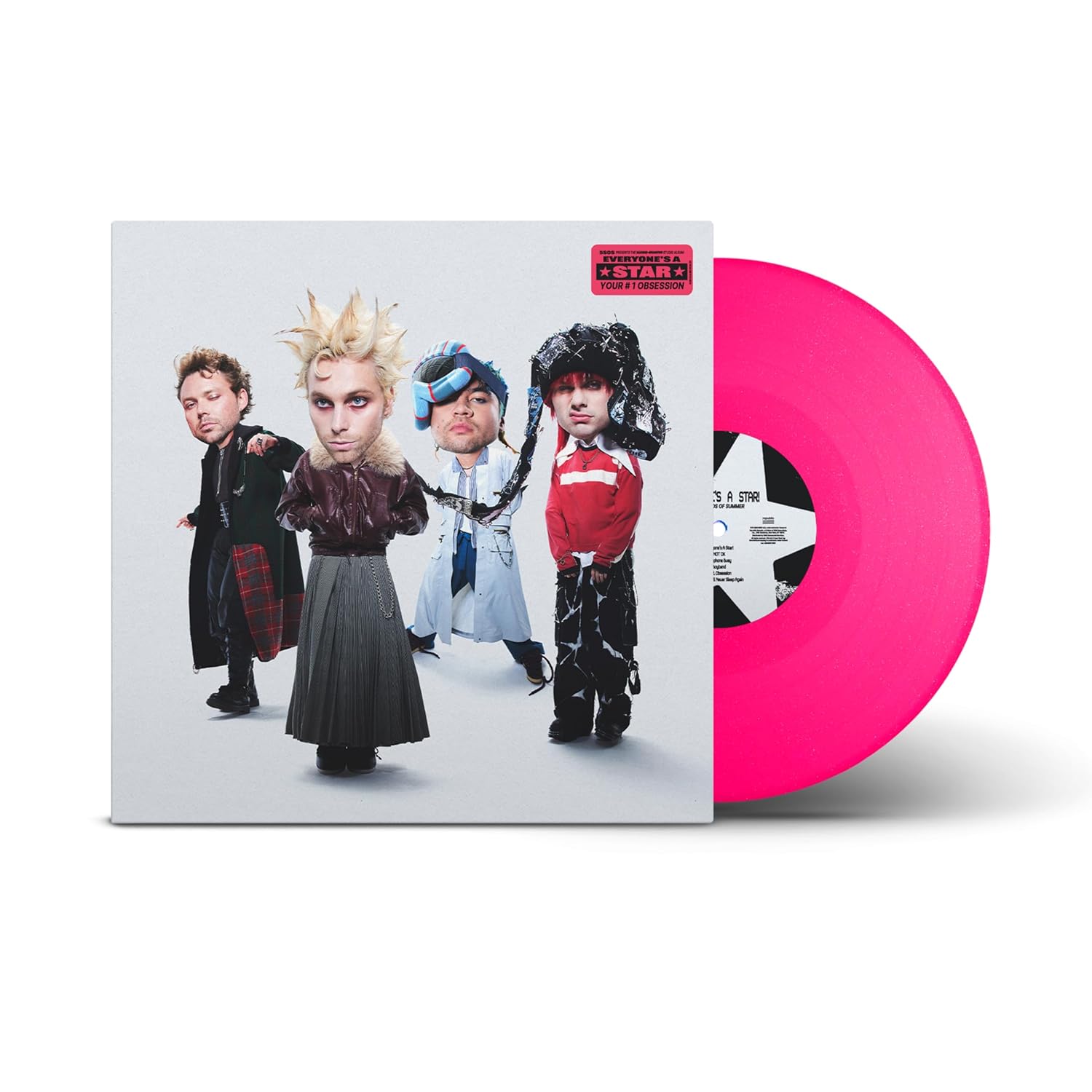 5 Seconds of Summer – Everyone's a Star! [Hot Pink Glitter Vinyl] 🇺🇸