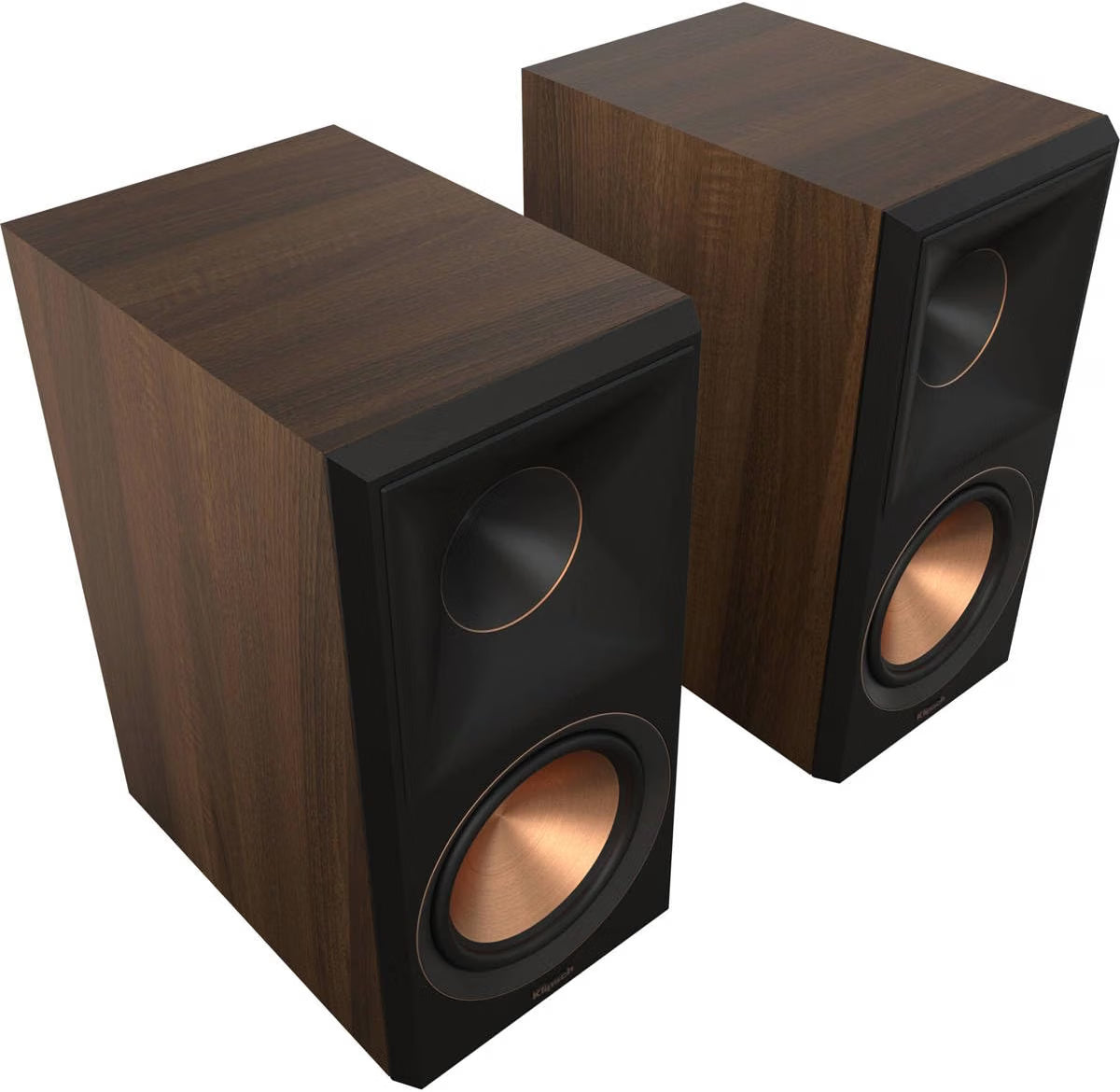 Un par de parlantes Pasivos | Kliptch RP-600M II Color Walnut (Open Box Certificado)