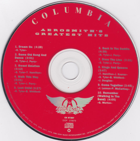 Aerosmith – Aerosmith's Greatest Hits [CD Usado] 💿