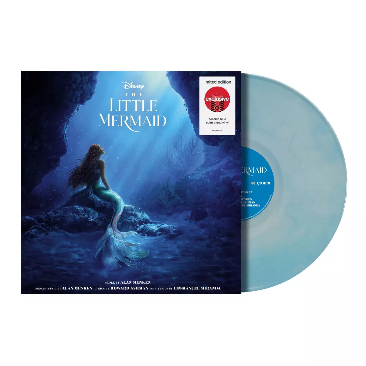 Alan Menken, Lin-Manuel Miranda, Howard Ashman – The Little Mermaid [Limited Edition Oceanic Blue Color Blend Vinyl]