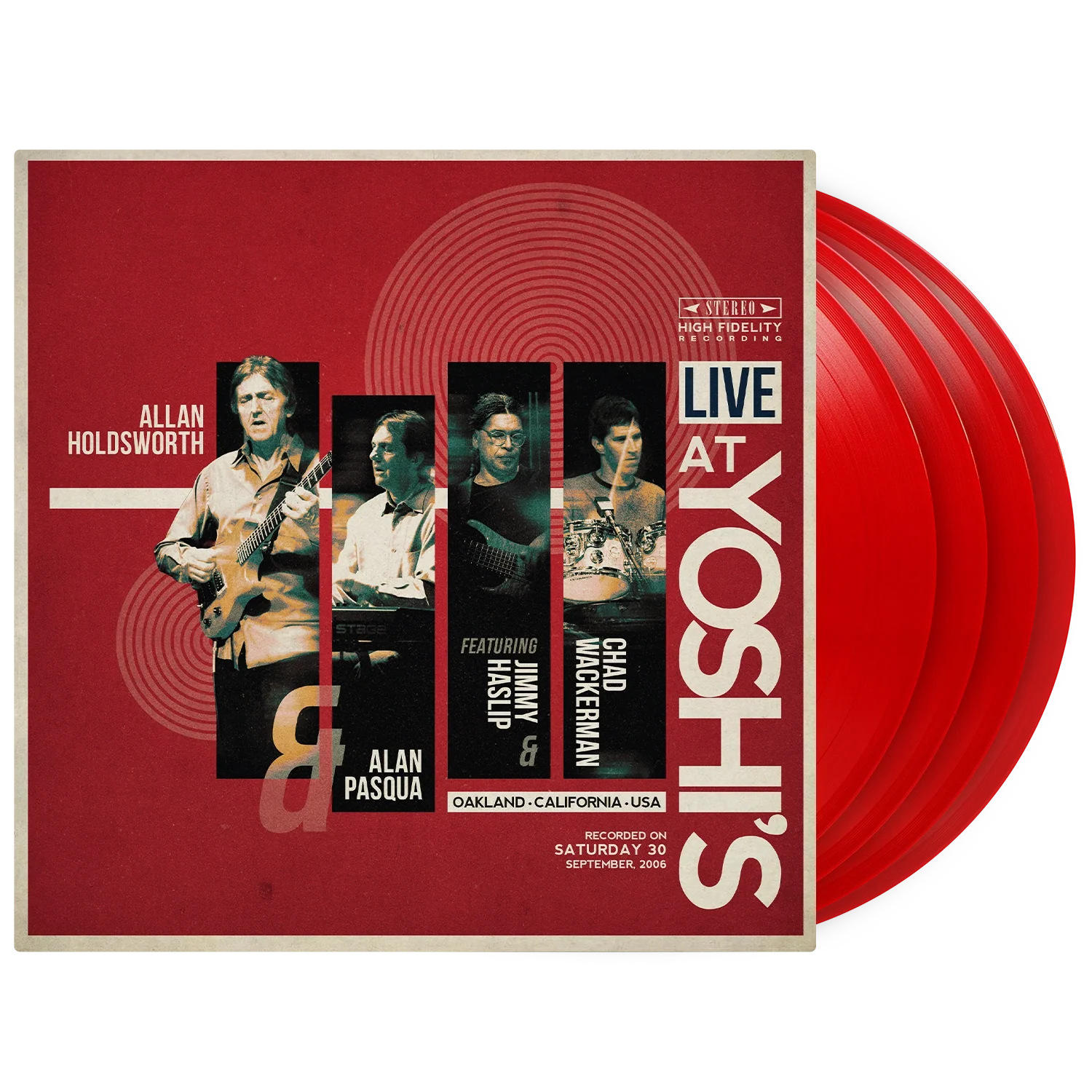 Allan Holdsworth – Live at Yoshi's [Music on Vinyl Edition Red Vinyl] (Pre-Orden 6-11-2026)