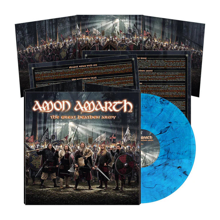 Amon Amarth – The Great Heathen Army [Blue Smoke Vinyl]