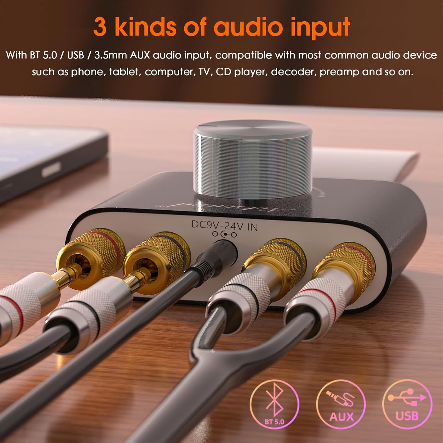 Mini Amplificador de potencia Nobsound Bluetooth 5.0 - DOUK AUDIO