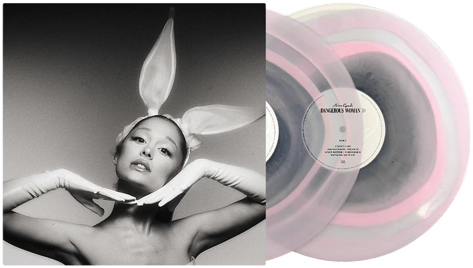 Ariana Grande – Dangerous Woman [Special Edition Transparent With Pink & Black Color-In-Color 10th Anniversary Edition]
