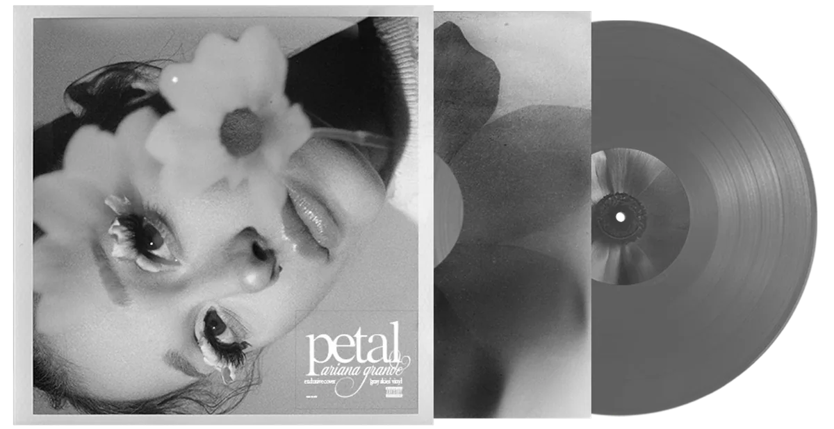 Ariana Grande – Petal [Limited Edition Opaque Gray [Gray Skies] Alternate Cover]