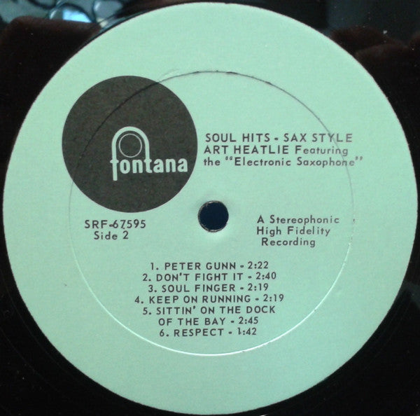Art Heatlie And His Soulful Men – Soul Hits - Sax Style (Usado)