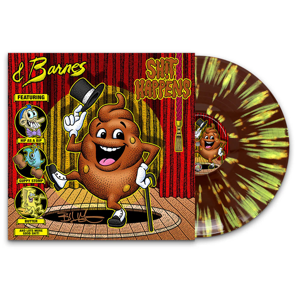 & Barnes – Shit Happens [Limited Edition Brown with Yellow Splatter] 🇺🇸