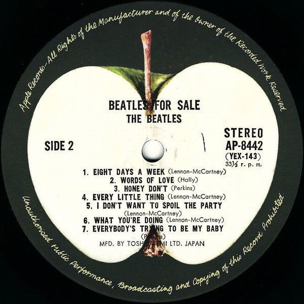 Beatles (The) – Beatles For Sale (Usado) 🇯🇵
