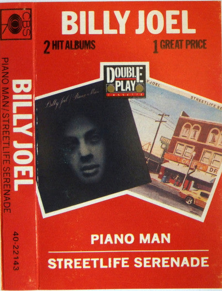 Billy Joel – Piano Man / Street Life Serenade (Limited Edition 2 Records On 1 Cassette) [Cassette] (Usado)