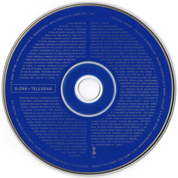 Björk – Telegram [CD Usado] 💿